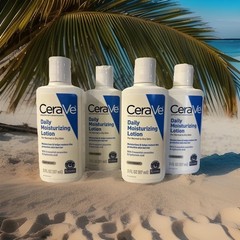 4 – CeraVe Daily Moisturizing Lotion 3 oz. Each (12 oz total)
