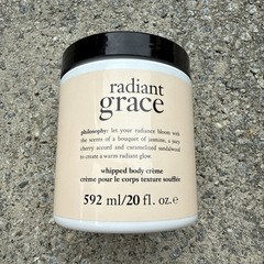 Philosophy RADIANT GRACE Whipped Body Cream ~ Mega Size 20 fl. oz. NEW UNSEALED