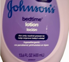 Johnson&rsquo;s Bedtime Hypoallergenic Lotion NaturalCalm Aromas 13.6 fl oz
