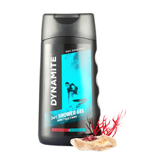 DYNAMITE™ 3 In 1 Shower Gel |Hair Face Body Cleansing Fresh Care Formula | 250Ml