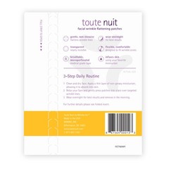 Toute Nuit Wrinkle Patches – Curve – Face Tape for 48 Count (Pack of 1)