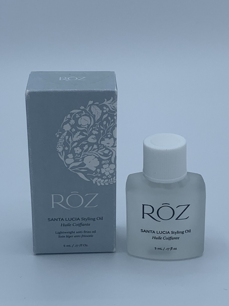 ROZ Hair Santa Lucia Styling Oil 15 ml / 0.5 oz SAMPLE/TRAVEL Size NIB