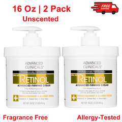 2Pk Retinol Body Lotion & Face Moisturizer, Firming, Hydrating& Anti-Aging,16 Oz