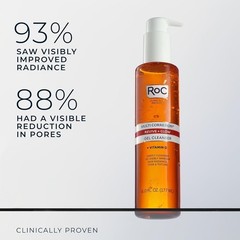 Roc Multi Correxion Revive + Glow Gel Vitamin C Cleanser, Face Wash, Facial Clea