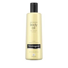 Neutrogena Body Oil Light Sesame Formula, 8.5 fl oz, Radiant Glow Moisturizer