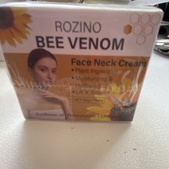 ROZINO Bee Venom Face & Neck Moisturizing Cream Lift & Smooth 1.76 oz
