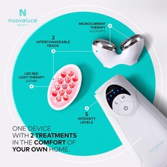 nuovaluce Anti Aging Device Plus With Microcurrent & Red Light Therapy