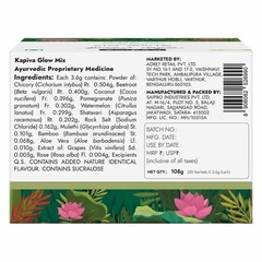 Kapiva Skin Foods Glow Mix Collagen Powder (30 Sachet) Ayurvedic Skin Supplement