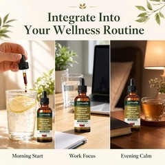 Wild Harvested Wormwood DropsNatural Herbal Supports Digestive Balance USA