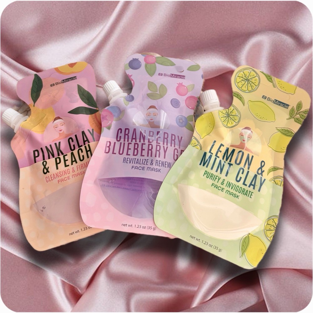 Bio Miracle face mask set 3