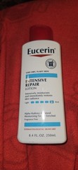Eucerin Intensive Repair Body Lotion for Very Dry, Flaky Skin, Fragrance Free Bo