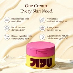 JIYU NAD+Anti-Aging Moisturizer 5X HA Stress Barrier Repair Hydrating Face Cream