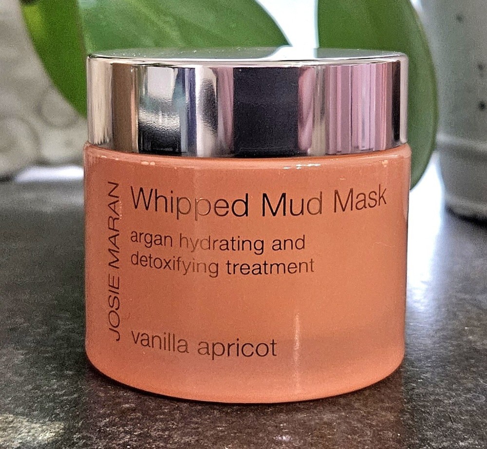 Josie Maran VANILLA APRICOT Mud Mask Argan Hydrating & Detoxifying 1.7 oz. NEW!