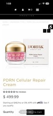 D’OR24K Prestige $2000 MSRP Gold Peal Night Cream Moisturizer PDRN serum & Cream