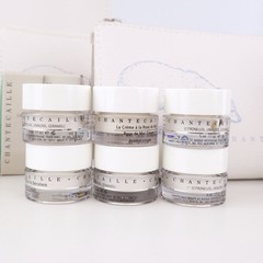 NEW Chantecaille Luxury Skincare Sample Lot 3 Cosmetic Bags 12 Neck Cream