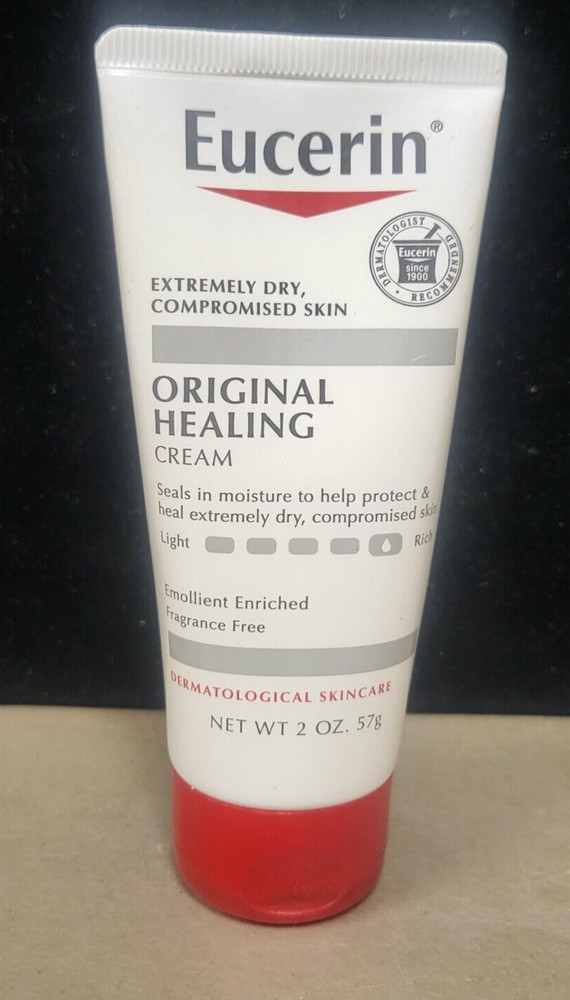 Eucerin Original Healing Rich Cream, For Extremely Dry Skin, 2 oz.