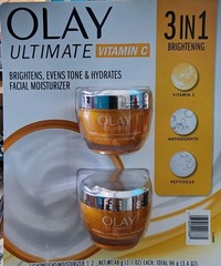Olay Ultimate Vitamin C Hydrating Moisturizer Antioxidant 2 x 1.7 Oz
