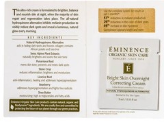 Eminence Organic Skin Care Lot of 6 Samples 0.10oz ; You Pick!
