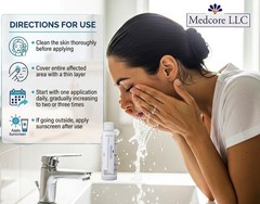 Medcore Benzoyl Peroxide 5% Acne Wash, 5 oz 3 Pack