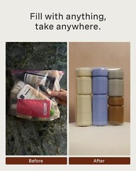 TSA-Compliant Magnetic Travel Skincare Containers – Essentials in 3 Capsules