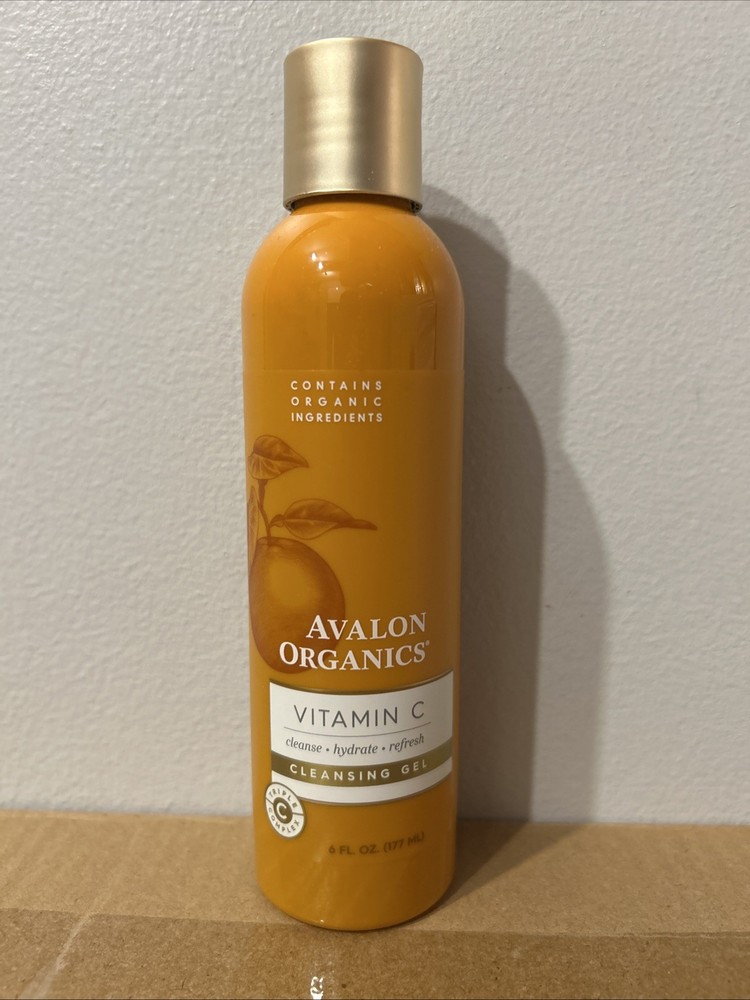 Vitamin C Skincare Cleansing Gel 6 Oz By Avalon Organics