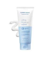 MISSHA Super Aqua Ultra Hyalron Foaming Cleanser – 200ml (3 Pack Set)