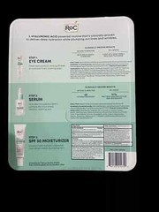 RoC Multi Correction Hydrate + Plump Eye Cream, Serum, Moisturizer W Sunscreen