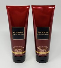 2 BATH & BODY WORKS BOURBON ULTIMATE HYDRATION CREAM LOTION 8 OZ MENS COLLECTION
