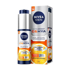 2X Nivea Men Extra C Hya Age Defense SPF30 Quick Firmer Brighter in 2 Weeks 45Ml