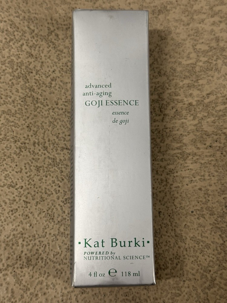 Kat Burki Advanced Anti-Aging Goji Essence SKINCARE 4 Fl Oz / 118 ml Open Box
