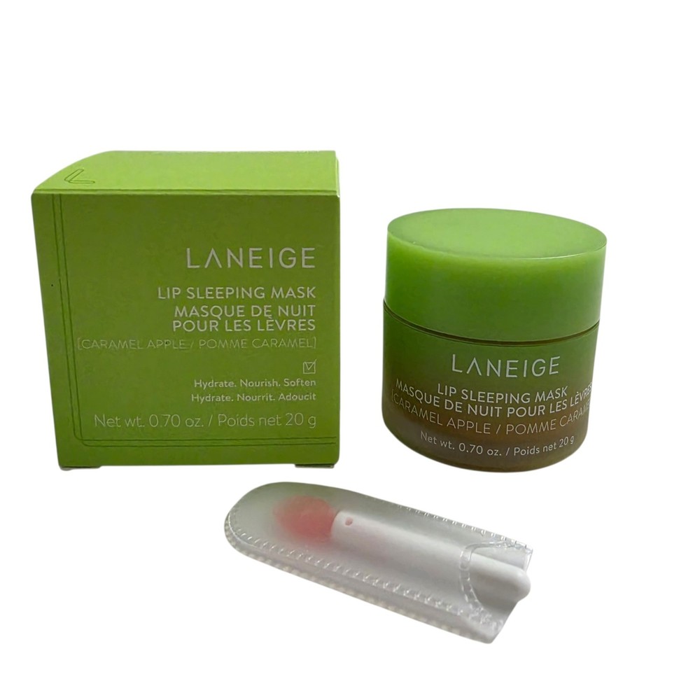 LANEIGE Caramel Apple Lip Sleeping Mask Balm Gloss Full Size 20g / 0.70 oz NEW