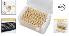 Versatile 500PCS 6&Prime; Cotton Swabs in Storage Box – Perfect for Beauty & Home Care