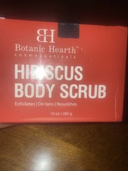 Botanic Hearth Hibiscus Body Scrub For Brighter, Smoother Skin Detans Exfoliates