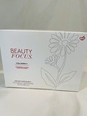 Nu Skin Beauty Focus Collagen+ Strawberry | Nuskin Liquid Collagen Exp 01/2025