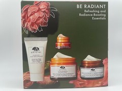 Origins Be Radiant Refreshing and Radiance-Boosting Essentials sets of 4 pieces