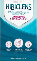 – Antimicrobial and Antiseptic Soap and Skin Cleanser – Foaming Pump Included –