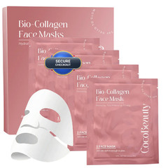 Cocobeauty Collagen Sheet Korean Face For Fine Deep Moisture Radiant Skin Boost