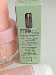 Clinique Moisture Surge 72H Hydrator Eye Hydro Filler Lip Plumper Travel Sz Lot
