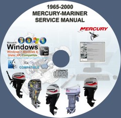 MERCURY MARINER OUTBOARD 1965-2000 ALL MODELS SERVICE REPAIR WORKSHOP MANUAL