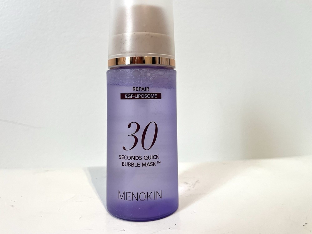 MENOKIN 30 Seconds Quick Bubble Mask [REPAIR]. (3.21fl Oz)