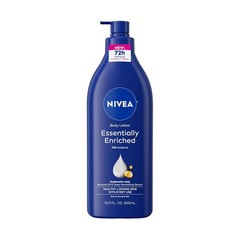 NIVEA Essentially Enriched Body Lotion for Very Dry Skin 16.9 Fl Oz Pump Bottle