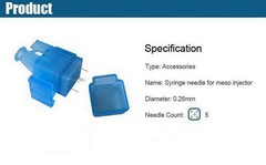 Disposable 5/9/nano Pin Meso Gun Cartridge Tips for Negative Vacuum Meso Gun