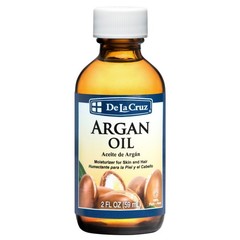 De La Cruz Pure Argan, Jojoba and Avocado Oils (Three 2 FL OZ Bottles) / USA