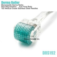 Stainless Steel Derma Roller 0.2mm-3.00mm Beauty Wrinkles Scars Acne 192 pins