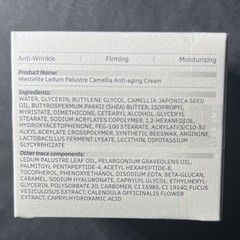 New Westelite Ledum Palustre Camellia Anti-Aging Cream (8 Quantity) Exp Oct 2027