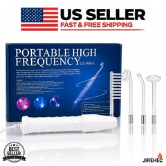 High Frequency Facial Wand Pro 4 In 1 Acne Treatment Anti Aging Beauty Device