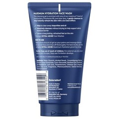 NIVEA MEN Maximum Hydration Face Wash, Face Wash with Provitamin B5 and Aloe Ver
