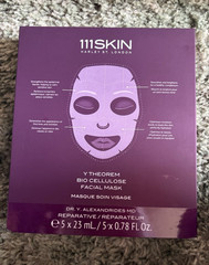 111SKIN Y Theorem Bio Cellulose Hydrating Sheet Mask Niacinamide 5x23mL