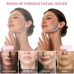 Adjustable Chin Strap Jawline Shaper & Exerciser Reusable V-Line Face Mask USA
