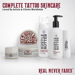 Hustle Bubbles Deluxe Foaming Tattoo Soap 7 Fl Oz Antimicrobial Skin Cleansing